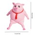 DolaFu Pink Pig Squeeze Toy - Soft, Squishy, and Adorable Pig Toy for Sensory Play, Stress Relief, and Fun
